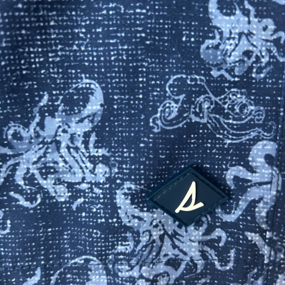 Sperry Men’s Hybrid Golf Shorts Octopus Pattern size 28 - Picture 4 of 8